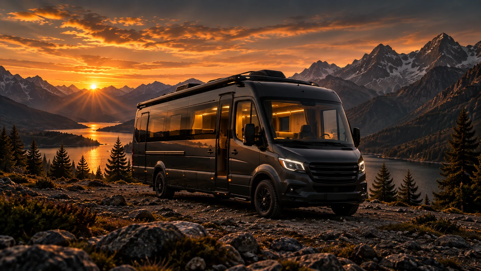 MK-BUS Maverick üretimi karavan